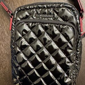 MZ Wallace Black Quilted Crossbody